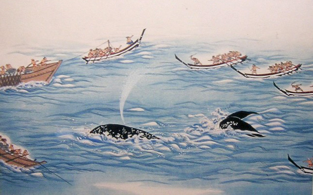 古式捕鯨図